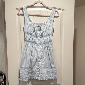Urban Outfitters Light Blue Mini Dress